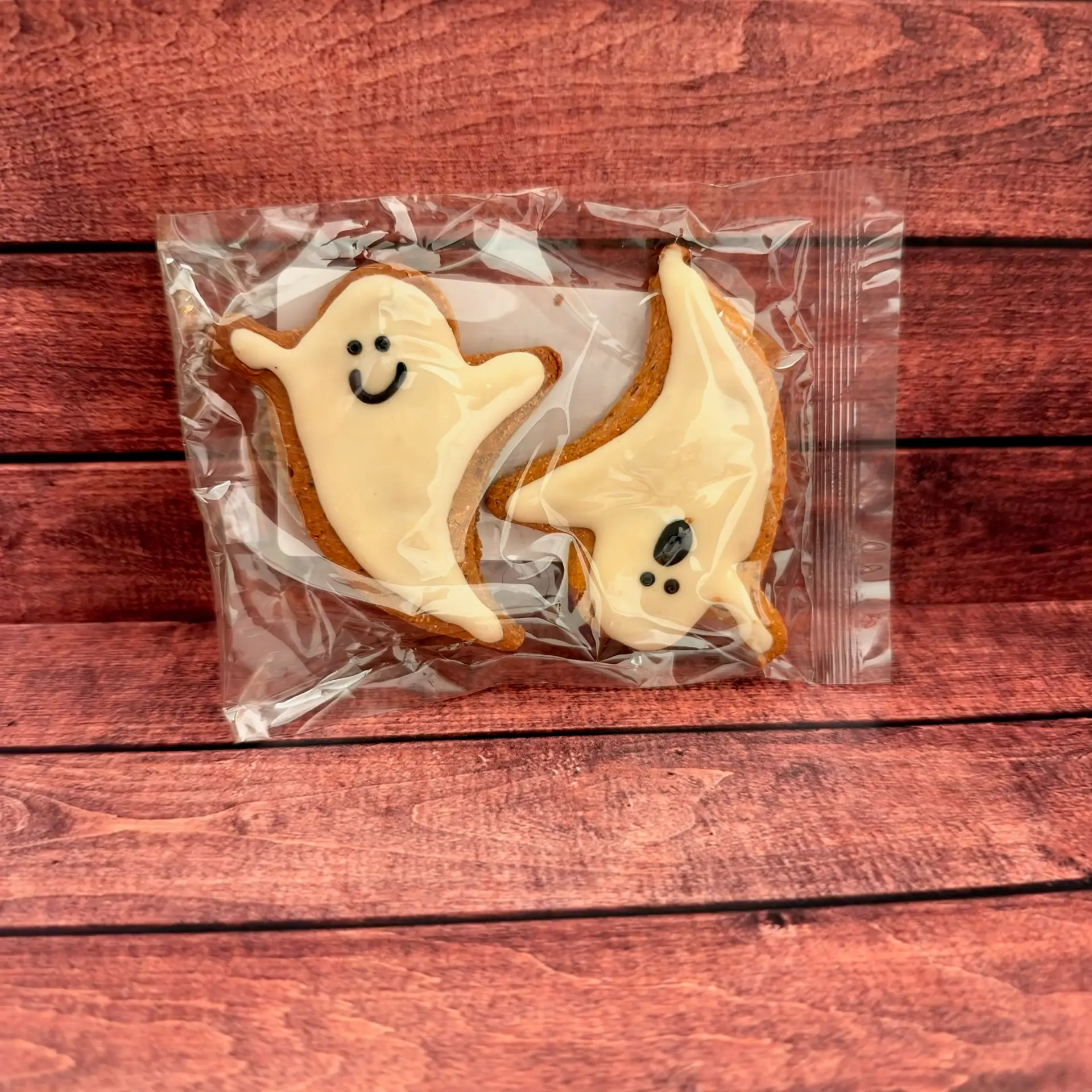 Iced Ghost Biscuits